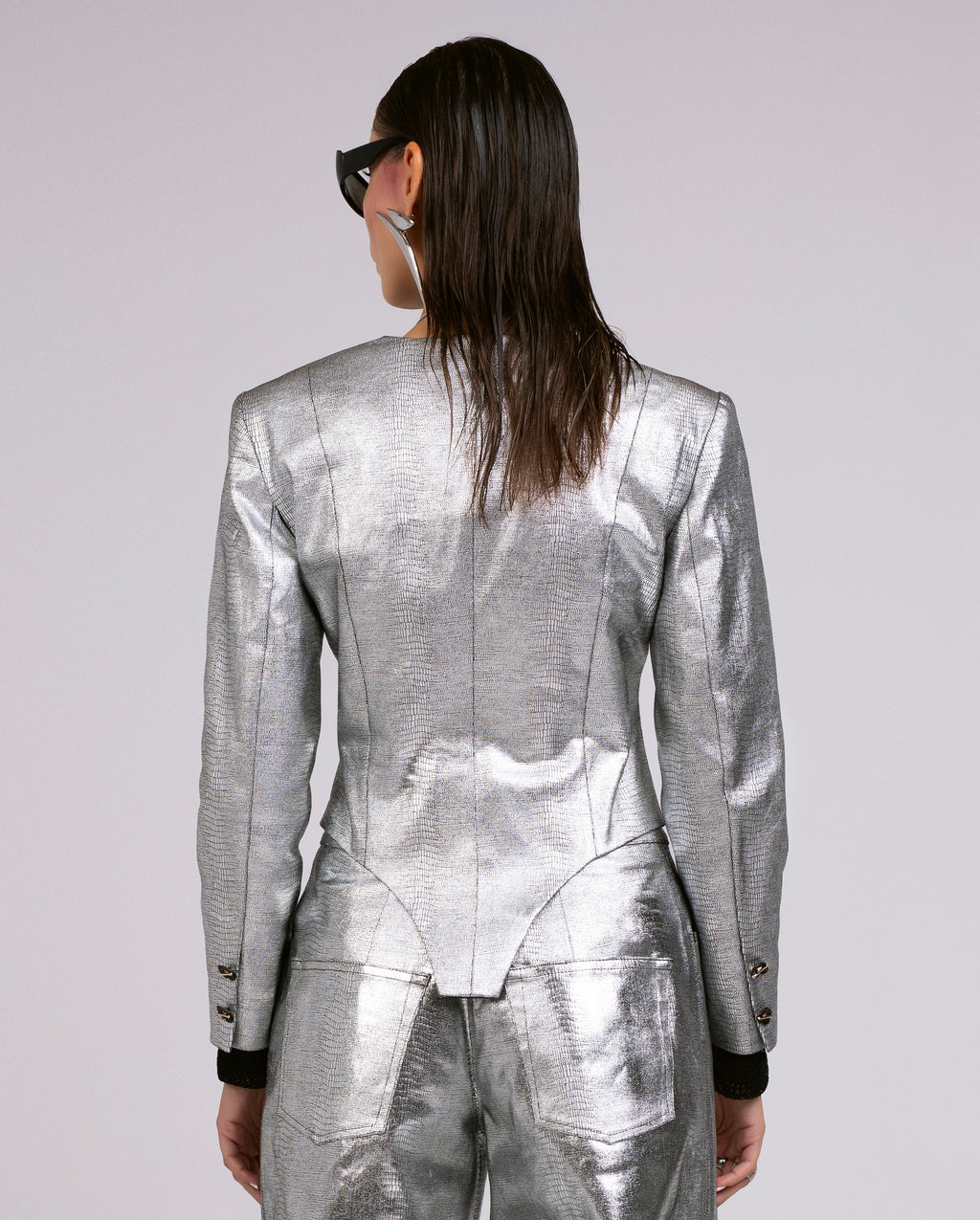 SILVER EDGE BLAZER