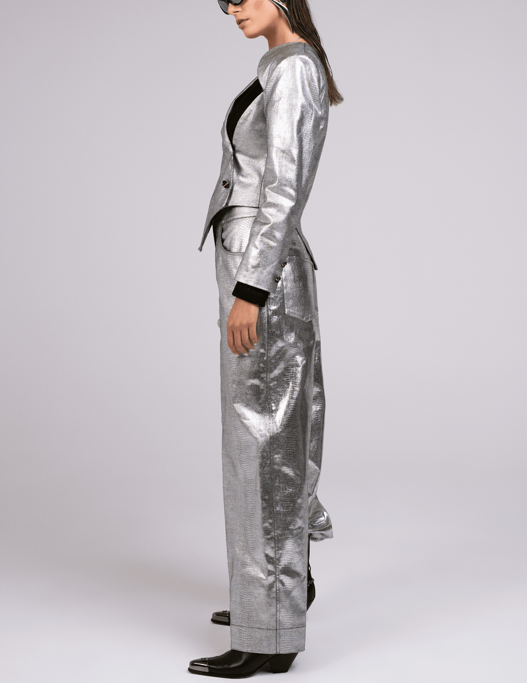 SILVER EDGE BLAZER