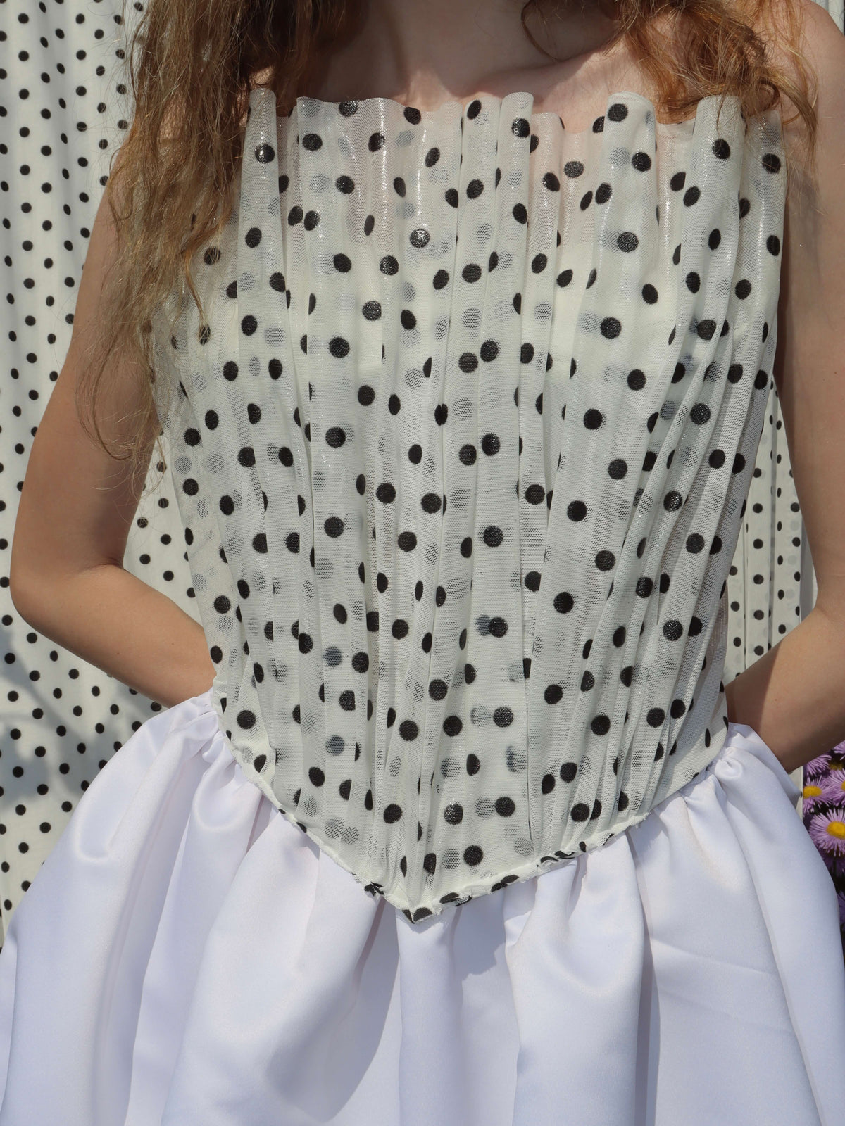 POLKA DOT CORSET