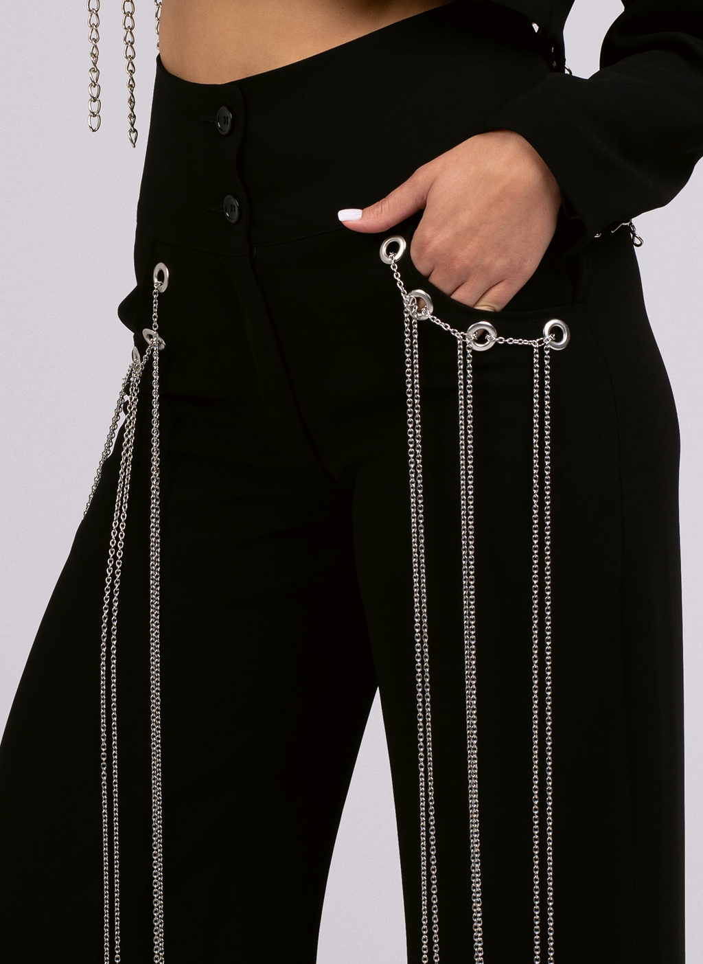 CHAIN LINES TROUSERS