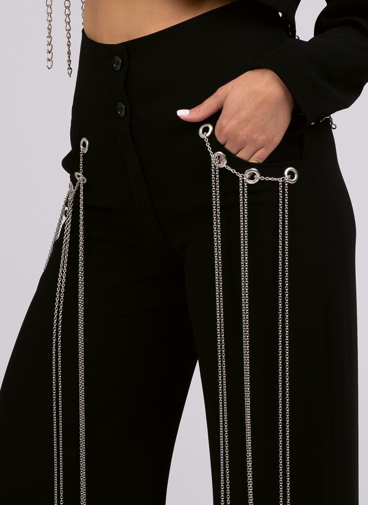 CHAIN LINES TROUSERS