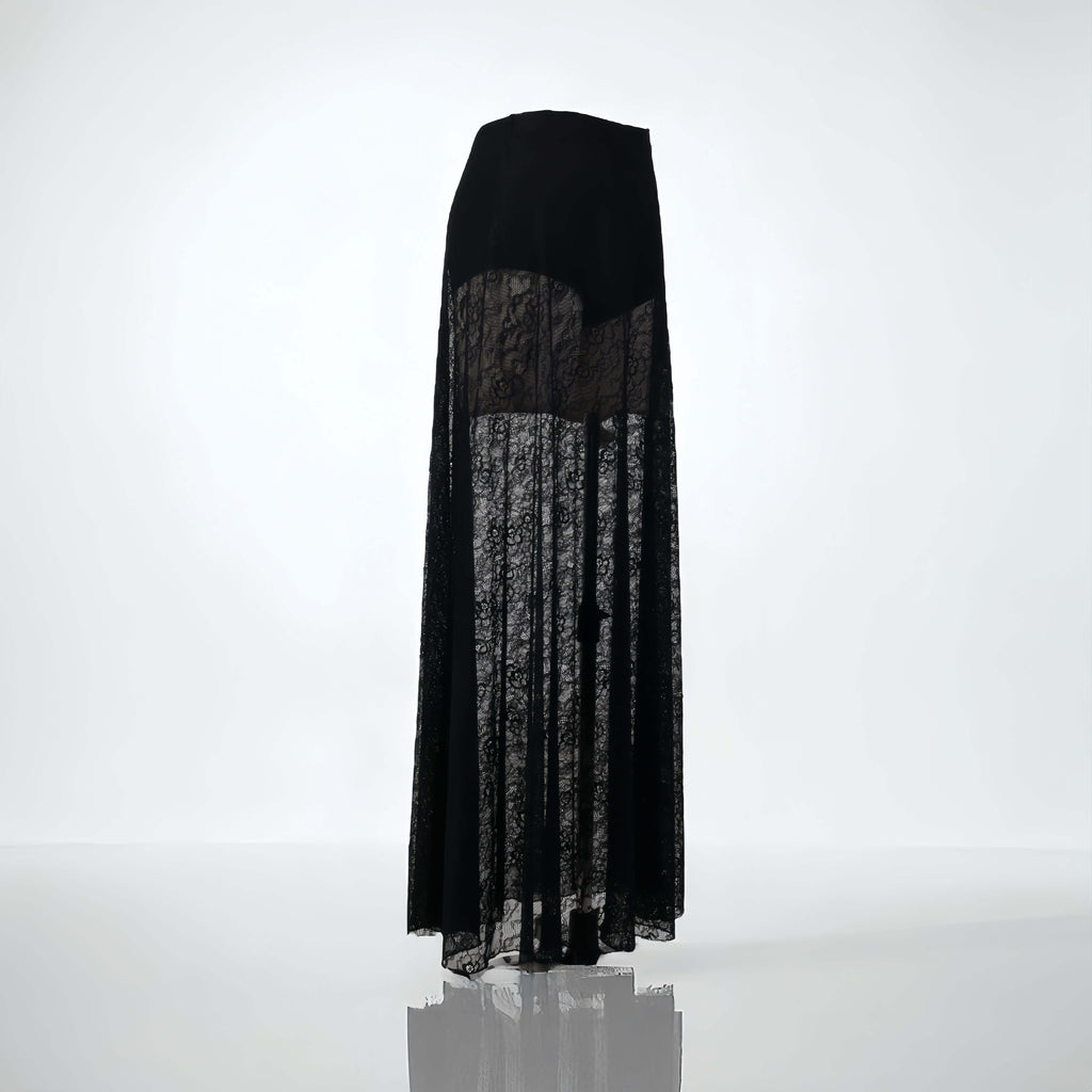 HIDDEN VEIL MAXI SKIRT