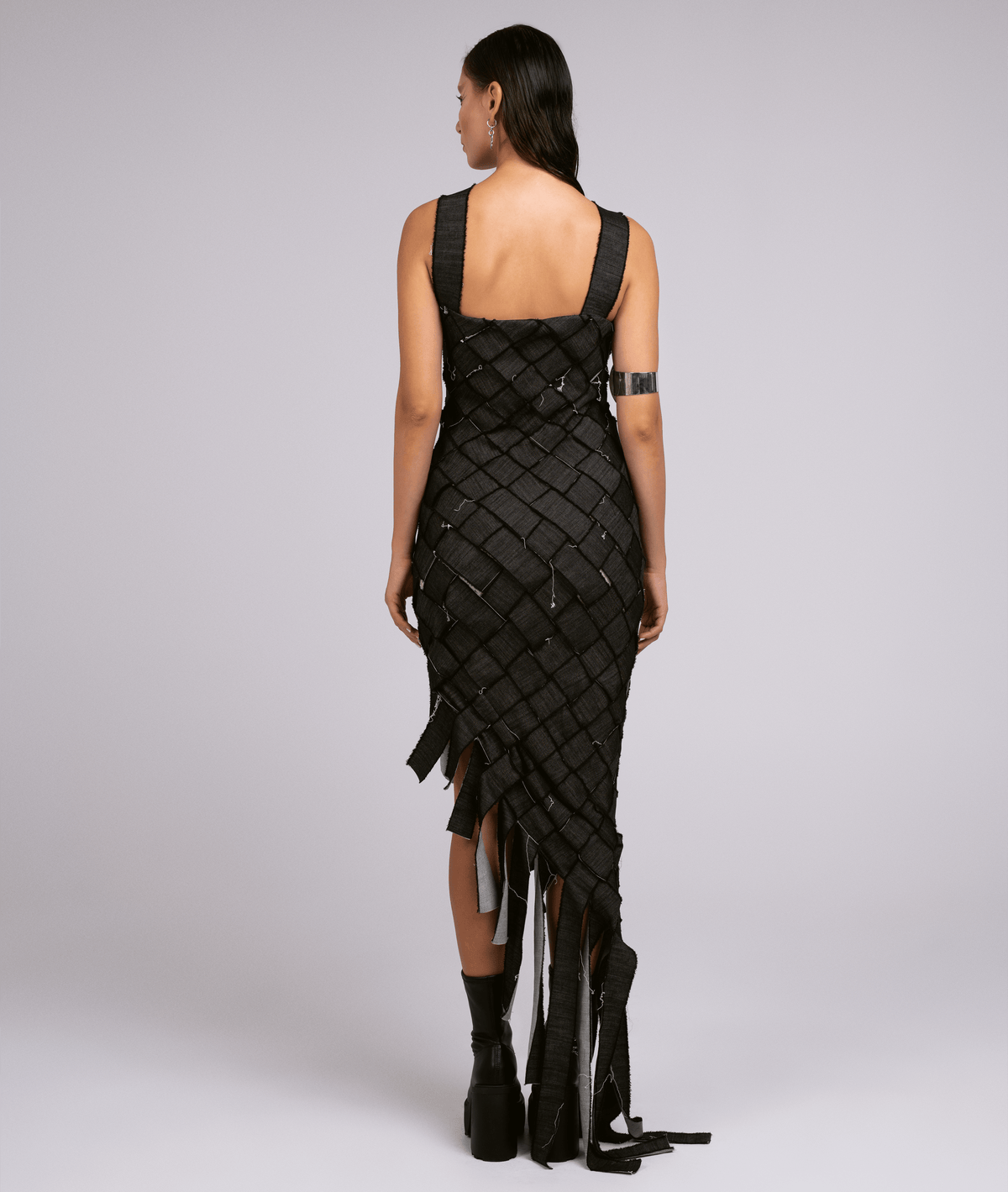 GREY MOSAIC DRESS