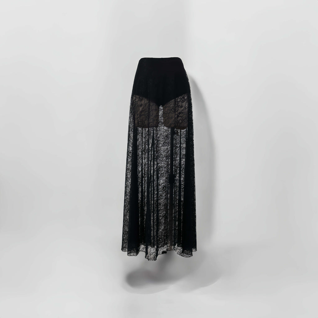 HIDDEN VEIL MAXI SKIRT