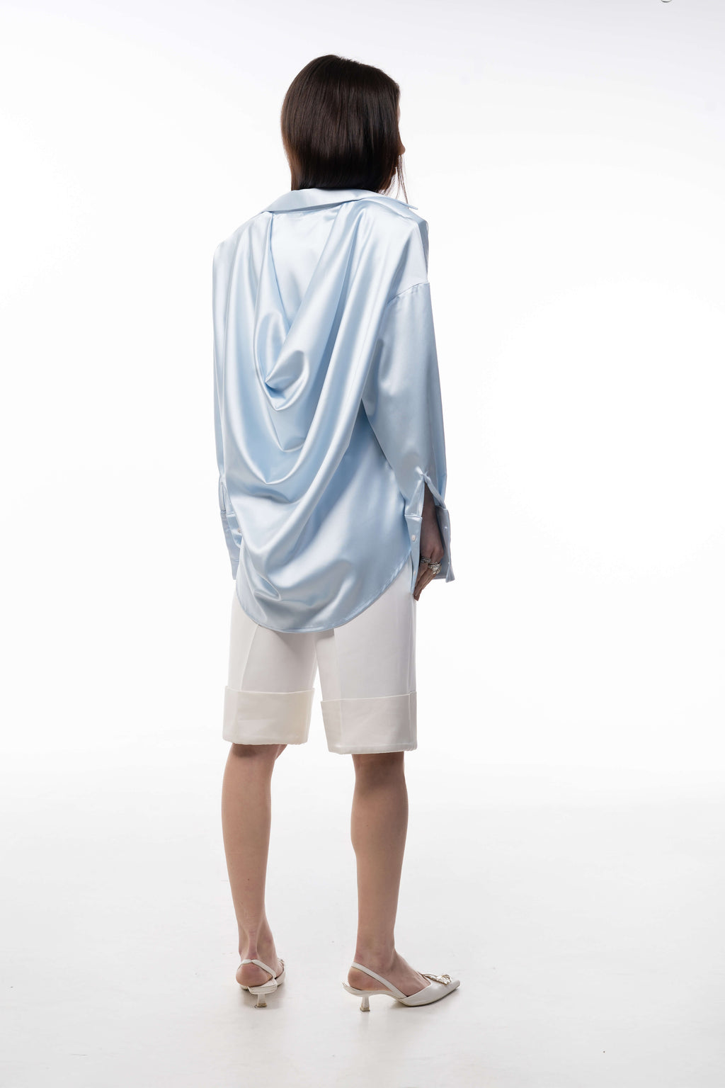 BACK AFFAIR SHIRT IN SKY BLUE