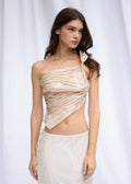 MARBLE MUSE CORSET IN BEIGE