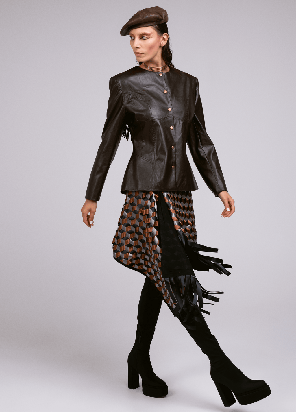 DESERT FRINGE BLAZER