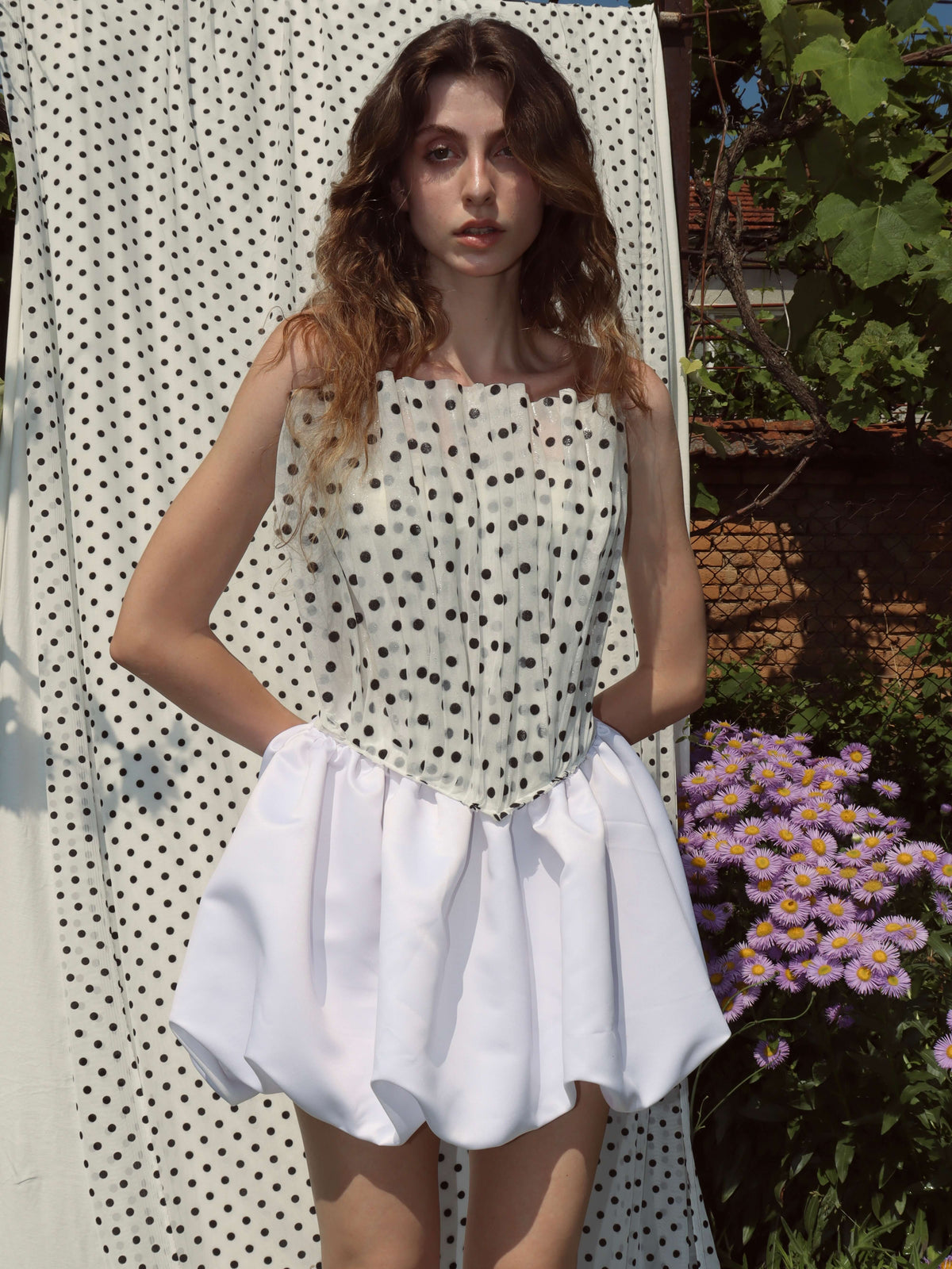 POLKA DOT CORSET