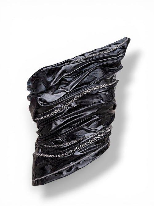 GOUD x FUNKY DISCO BLACK CHAIN CORSET
