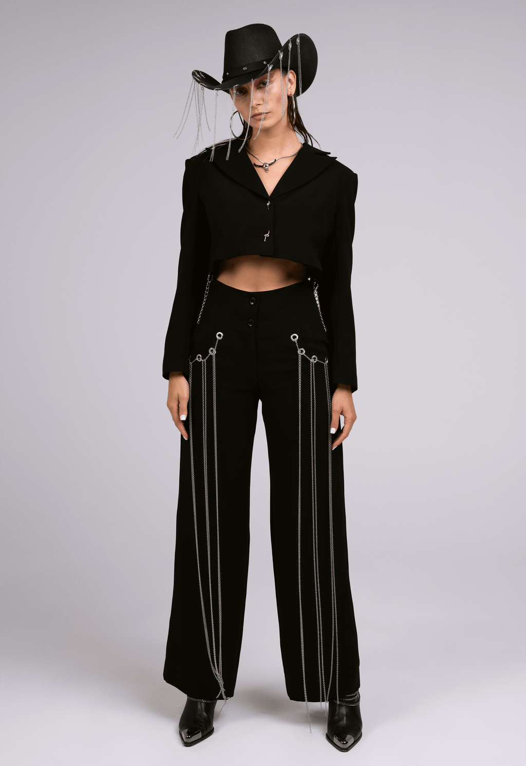 CHAIN LINES TROUSERS