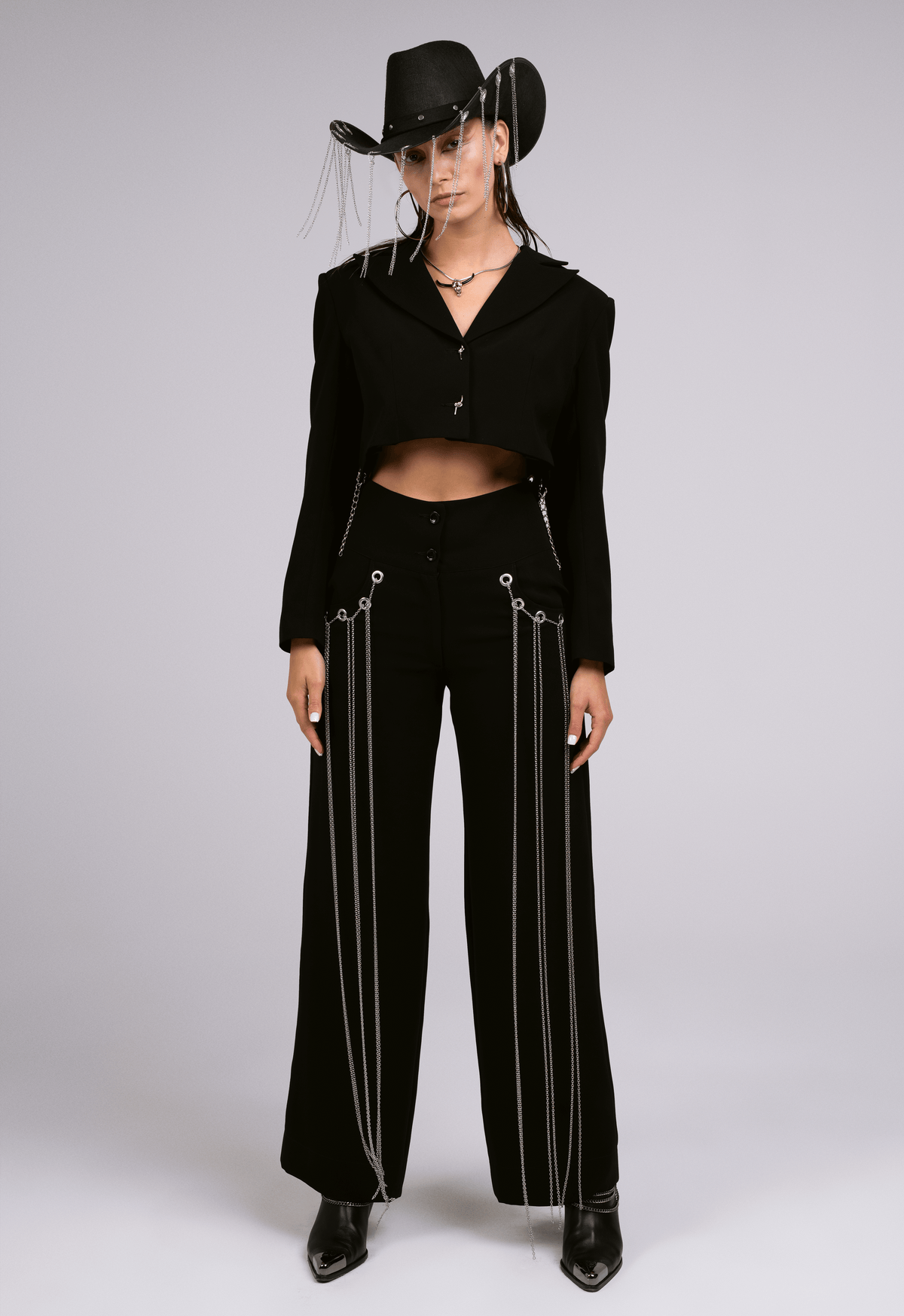 CHAIN LINES TROUSERS